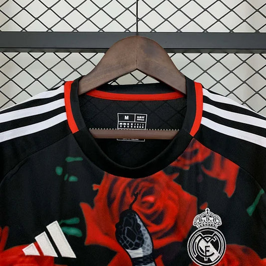 2025/2026 Real Madrid Red Rose Special Edition Football Shirt