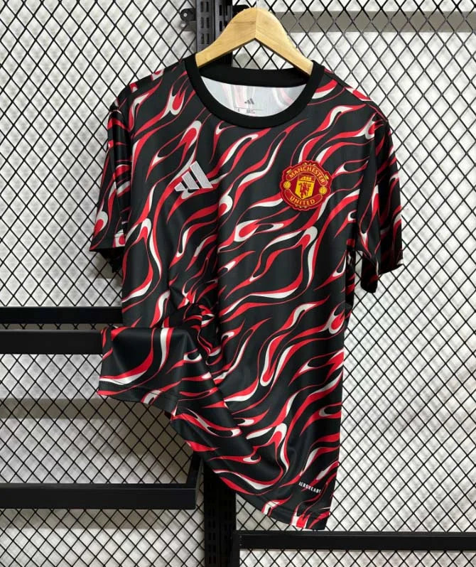 2025/2026 Manchester United Special Edition Red and black Football Shirt