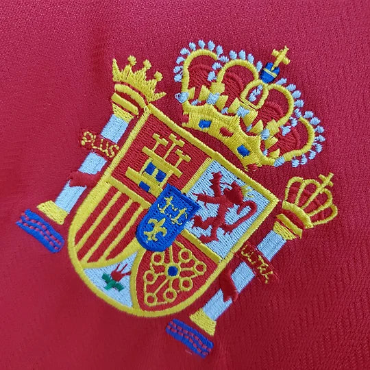 1998 Retro Spain Home Football Shirt