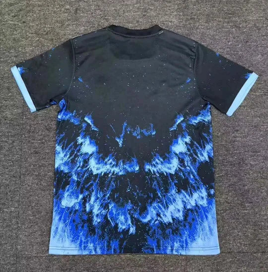 2025/2026 Real Madrid Special Edition Black And Blue Football Shirt