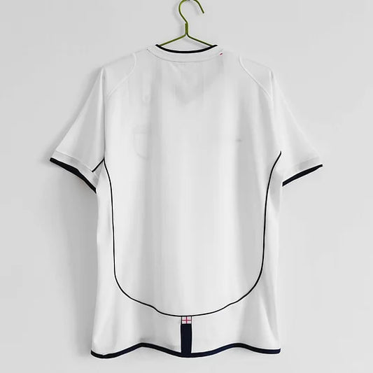 2002 Retro England Home Football Shirt