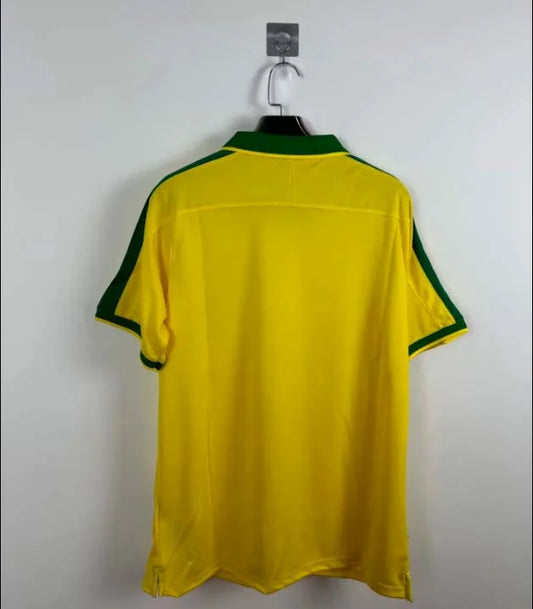 1997 Retro Brazil Home Football Shirt