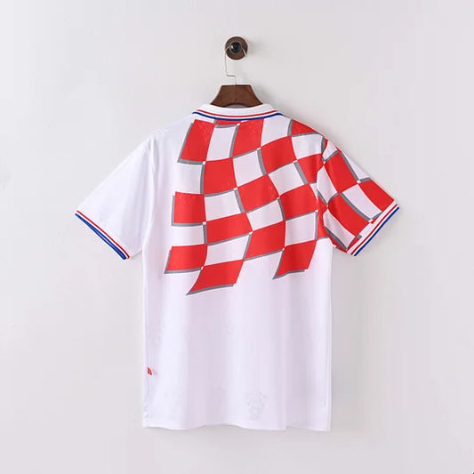 1998 Retro Croatia National Team Home Football Shirt
