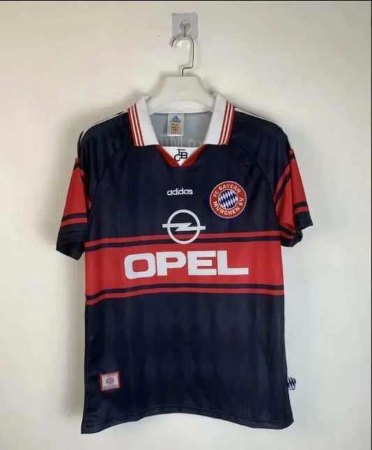 1997/1999 Retro Bayern Munich Home Football Jersey