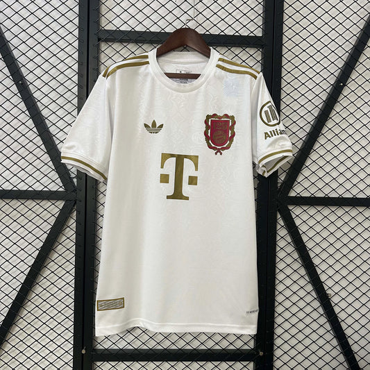 2024/2025 Bayern Munich 125th Anniversary Edition White Football Shirt