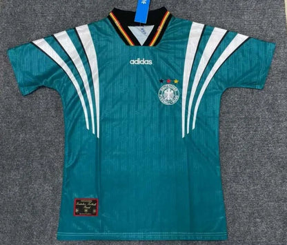 1996 Retro Germany Away Soccer Jersey Football Shirt