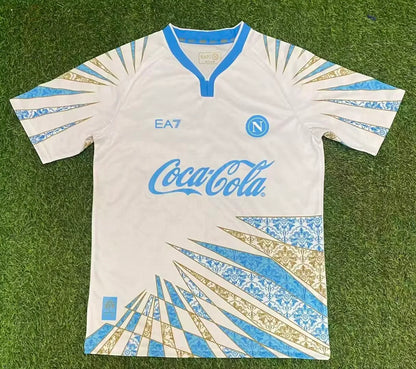 2025/2026 Napoli Pre Match Training White Soccer Jersey