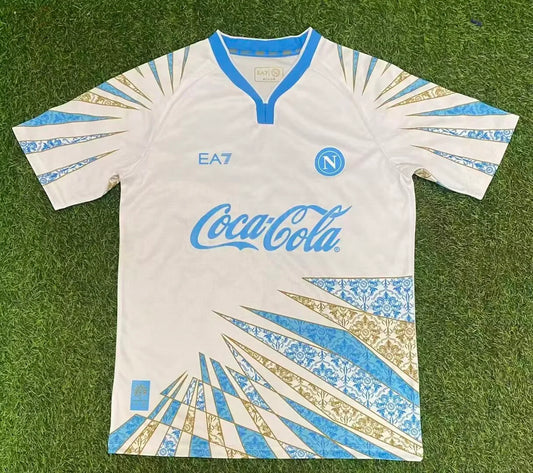 2025/2026 Napoli Pre Match Training White Soccer Jersey