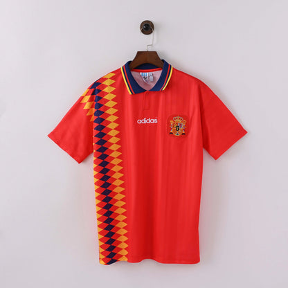 1994 Retro Spain Home Football Shirt