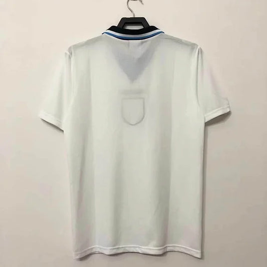 1996 Retro England Home Soccer Jersey