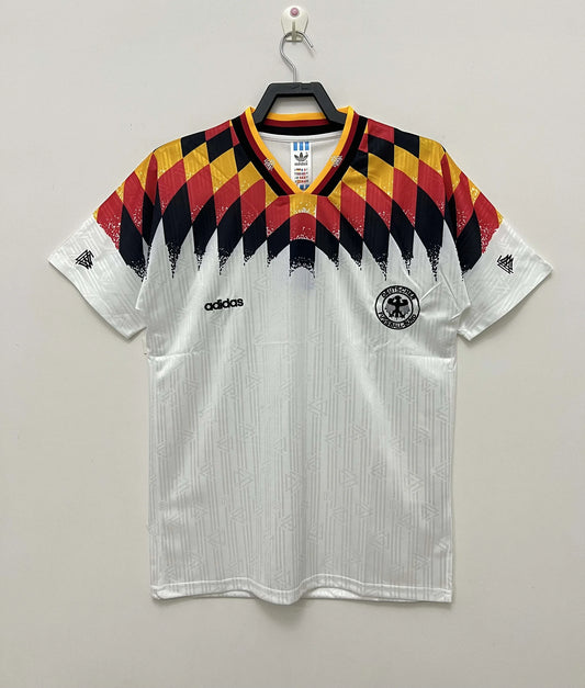 1994 Retro Germany Home Soccer Jersey Football Shirt