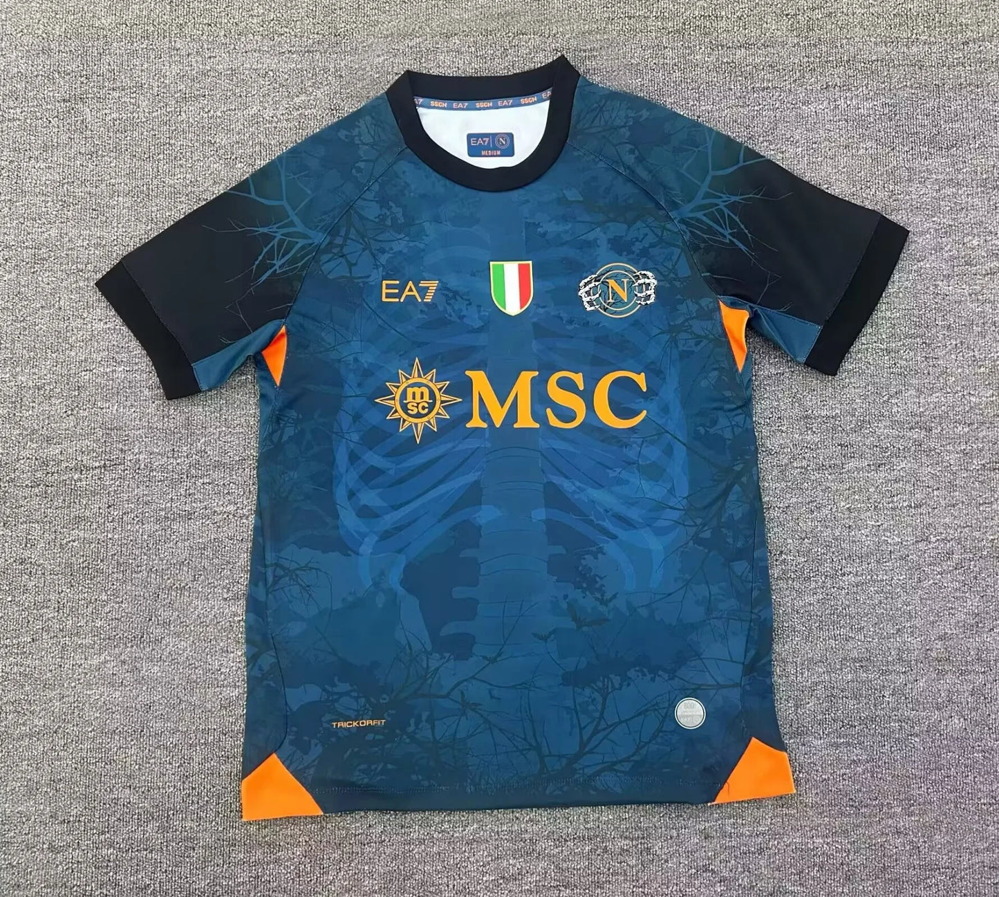 2025/2026 Napoli Halloween Special Edition Navy Blue Soccer Jersey
