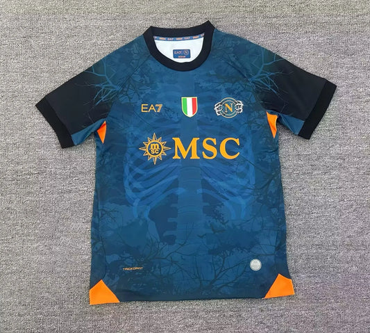 2025/2026 Napoli Halloween Special Edition Navy Blue Soccer Jersey
