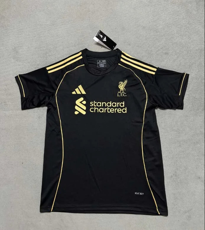 2025/2026 Liverpool Special Edition Black Soccer Jersey