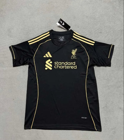 2025/2026 Liverpool Special Edition Black Soccer Jersey