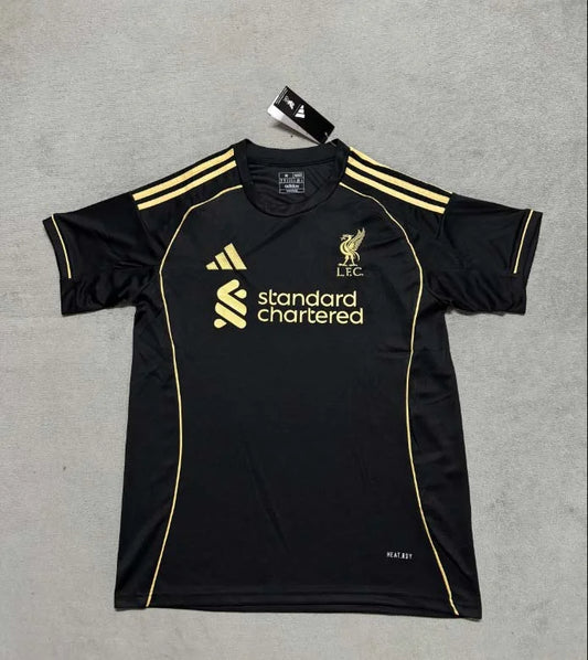 2025/2026 Liverpool Special Edition Black Soccer Jersey