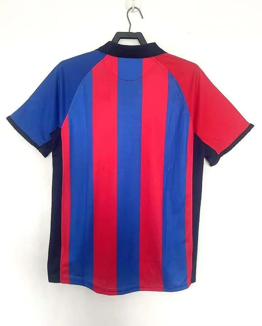 2001/2002 Retro Barcelona Home Football Shirt