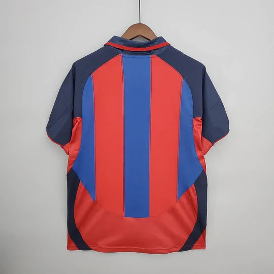 2003/2004 Retro Barcelona Home Football Shirt