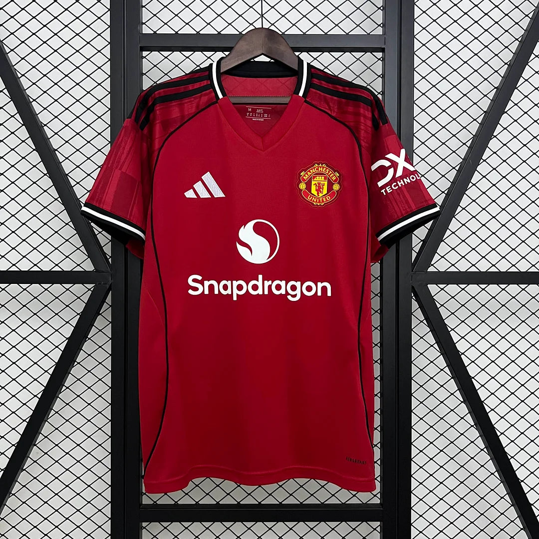 2025/2026 Manchester United Home Football Shirt