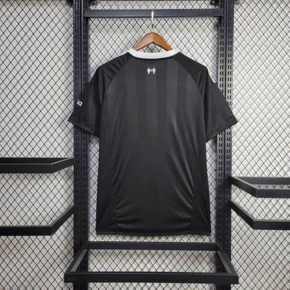 2025/2026 Liverpool Goalkeeper Black Soccer Jersey