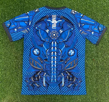 2025/2026 Napoli Training Suit Blue Soccer Jersey