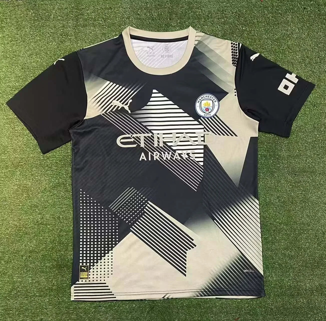 2025/2026 Manchester City Concept Edition Yellow Football Shirt