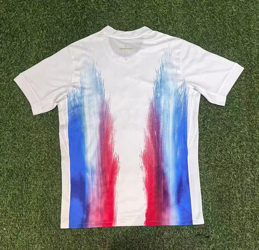 2025/2026 Psg Paris Saint-Germain Pre-Match Training White Football Shirt