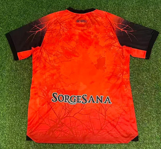2025/2026 Napoli Halloween Special Edition Orange Soccer Jersey