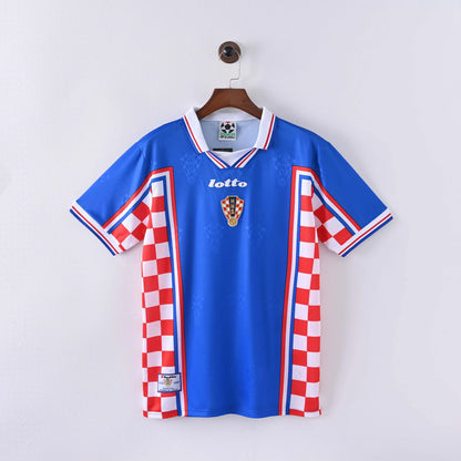 1998 Retro Croatia National Team Away Football Shirt