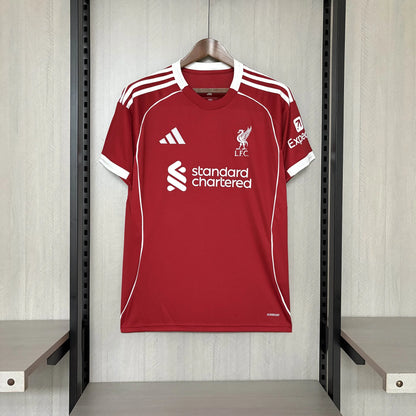 2025/2026 Liverpool Home Soccer Jersey