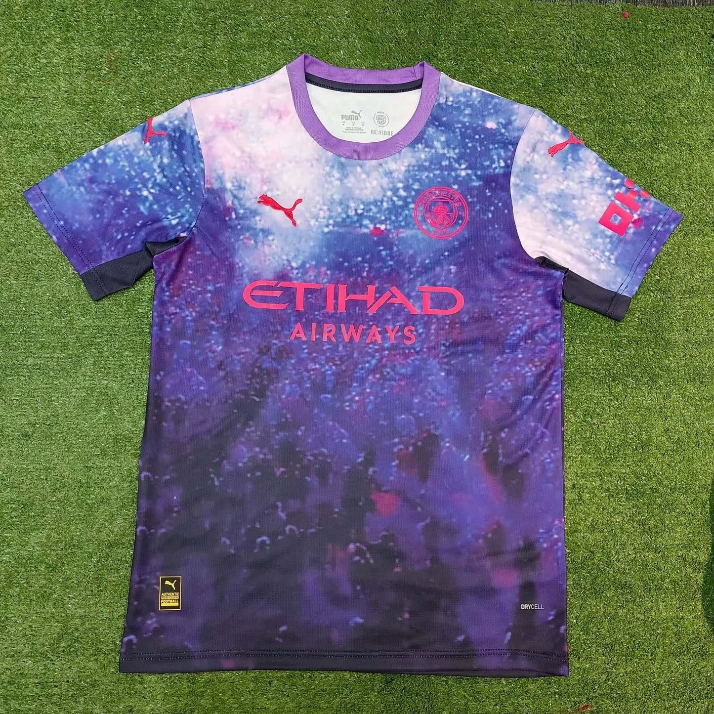 2025/2026 Manchester City Concept Edition Purple Football Shirt