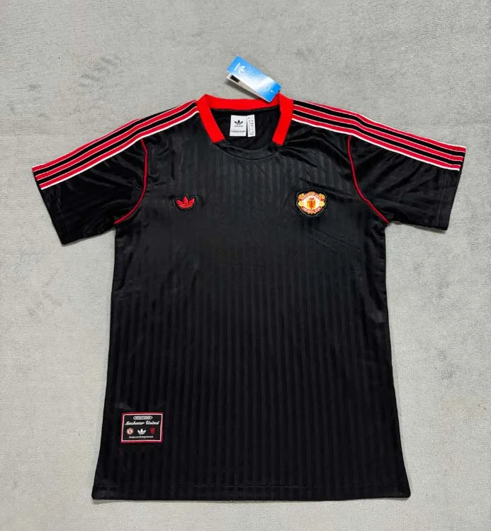 2025/2026 Manchester United Commemorative Edition black Football Shirt