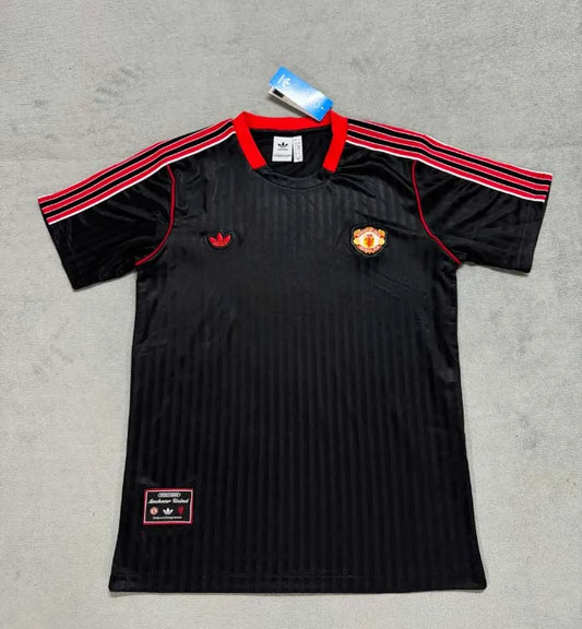 2025/2026 Manchester United Commemorative Edition black Football Shirt