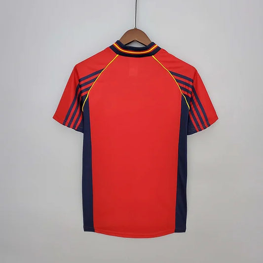 1998 Retro Spain Home Football Shirt
