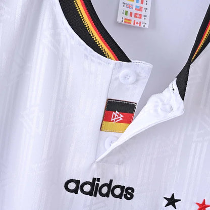 1996 Retro Germany Home Soccer Jersey Football Shirt