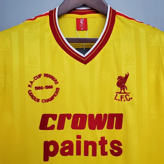 1985/1986 Retro Liverpool Away Football Shirt