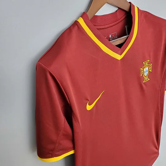 2000 Retro Portugal Home Football Shirt
