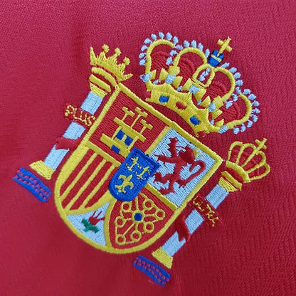 1998 Retro Spain Home Football Shirt