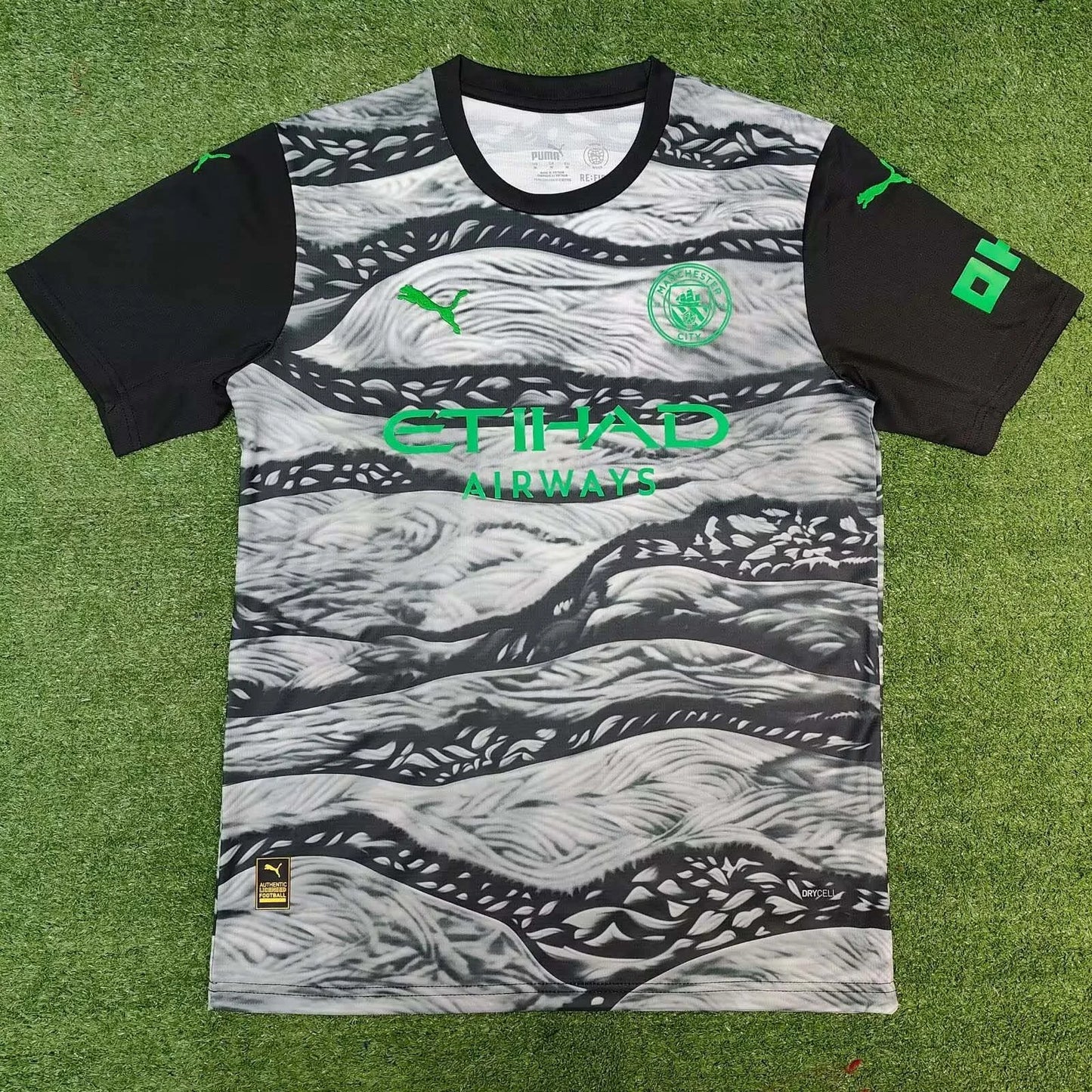 2025/2026 Manchester City Concept Edition Grey Football Shirt