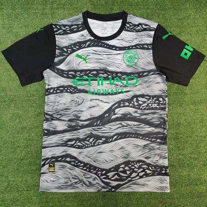 2025/2026 Manchester City Concept Edition Grey Football Shirt