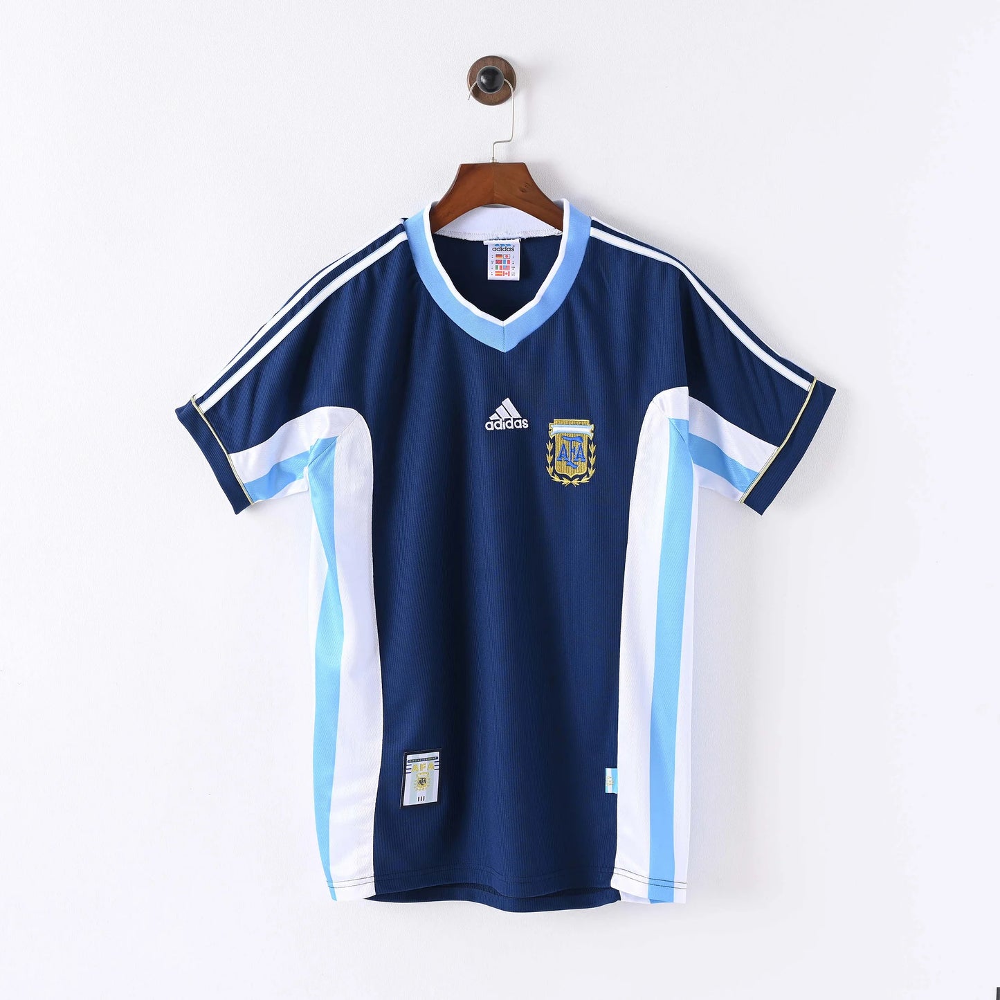 1998 Retro Argentina National Team Away Football Shirt