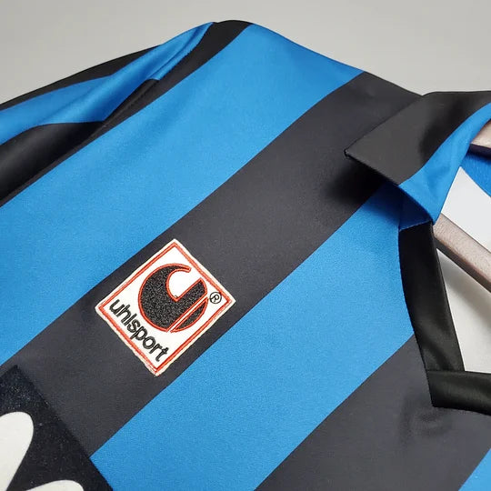 1988/1989 Retro Internazionale Milan Home Football Jersey