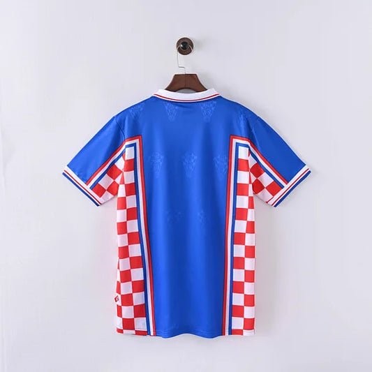 1998 Retro Croatia National Team Away Football Shirt