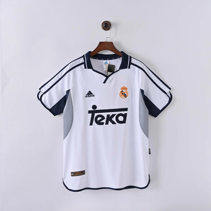 2000/2001 Retro Real Madrid Home Football Shirt
