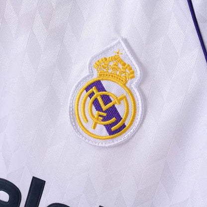1986/1987 Retro Real Madrid Home Football Shirt