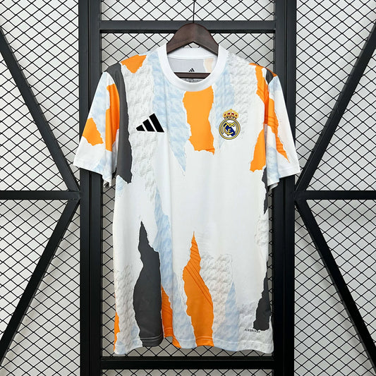 2025/2026 Real Madrid Training Wear Football Shirt