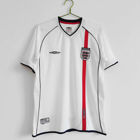 2002 Retro England Home Football Shirt