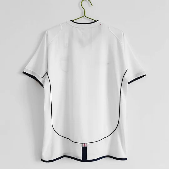 2002 Retro England Home Football Shirt