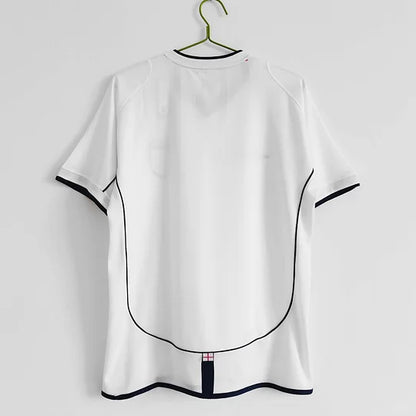 2002 Retro England Home Football Shirt