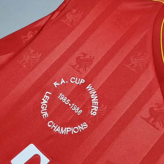 1985/1986 Retro Liverpool Home Football Shirt
